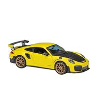 WHYMIRRJ Diecast 1:24 For Porsche 911 GT2 RS Alloy Sports Car Model Scale Exquisite Metal Vehicle Model Collectors Ornaments Present