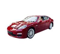 WHYMIRRJ Diecast 1:24 For Porsche Cayenne Panamera Alloy Car Models Openable Doors Realistic Car Models Decorative Souvenirs Present(Red1)
