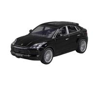 WHYMIRRJ Diecast 1：24 For Porsche Cayenne SUV Alloy Car Models Simulation Exquisite Scale Vehicle Model Display Collection Souvenirs Present(Black)