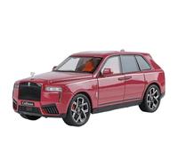 WHYMIRRJ Diecast 1：24 For Rolls Royce Cullinan SUV Scale Alloy Car Models Simulation Luxury Metal Vehicle Model Display Collection Present(Red)