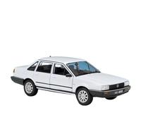 WHYMIRRJ Diecast 1:24 For Volkswagen Santana Alloy Classic Car Model Fashion Scale Vehicle Model Kits Display Collection Souvenirs Present(White)
