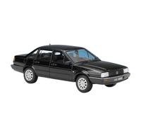 WHYMIRRJ Diecast 1:24 For Volkswagen Santana Scale Alloy Car Models Luxury Openable Door Vehicle Model Collection Ornaments Present(Black)