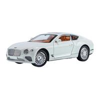 WHYMIRRJ Diecast 1:32 24 For Bentley Continental Alloy Diecast Car Models Scale Model Kits Collection Display Ornaments Present(24 White)