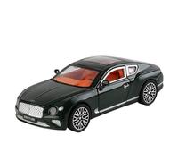 WHYMIRRJ Diecast 1:32 24 For Bentley Continental Alloy Diecast Car Models Scale Model Kits Collection Display Ornaments Present(24 Black)
