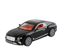 WHYMIRRJ Diecast 1:32 24 For Bentley Continental Alloy Diecast Car Models Scale Model Kits Collection Display Ornaments Present(32Black)