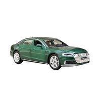 WHYMIRRJ Diecast 1:32 For AUDI A8L Alloy Car Models Simulation Exquisite Scale Vehicle Model Display Collection Souvenirs Present(Green)