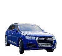 WHYMIRRJ Diecast 1:32 For AUDI Q7 SUV Scale Alloy Car Models Realistic Luxury Full Door Metal Vehicle Model Display Collection Present(Blue)