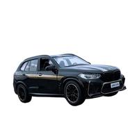 WHYMIRRJ Diecast 1:32 For BMW X3 X3M X5M SUV Scale Alloy Car Models Luxury Miniature Exquisite Vehicle Model Display Collection Present(X5M black)