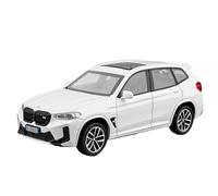 WHYMIRRJ Diecast 1:32 For BMW X3M SUV Alloy Car Models Scale Luxury Metal Vehicle Model Display Ornaments Collection Souvenirs Present(White)