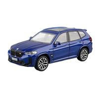 WHYMIRRJ Diecast 1:32 For BMW X3M SUV Alloy Car Models Scale Luxury Metal Vehicle Model Display Ornaments Collection Souvenirs Present(Blue)
