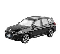 WHYMIRRJ Diecast 1:32 For BMW X3M SUV Scale Alloy Car Models Realistic Luxury Full Door Metal Vehicle Model Display Collection Present(Black)