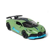 WHYMIRRJ Diecast 1:32 For Bugatti Divo Scale Diecast Alloy Car Models Openable Doors Collectible Model Decorative Souvenirs Present(Green)
