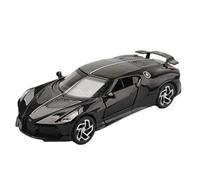 WHYMIRRJ Diecast 1:32 For Bugatti LavoiturenoireAlloy Car Models Scale Simulation Vehicle Model Kits Ornaments Collection Present(Black)
