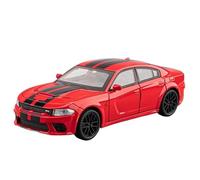 WHYMIRRJ Diecast 1:32 For DODGE Charger SRT Alloy Sports Car Model Scale Realistic Miniature Vehicle Model Display Collection Present(Red)