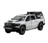 WHYMIRRJ Diecast 1:32 For DODGE Mammoth 1000 TRX Alloy Car Models Scale Exquisite Metal Vehicle Model Display Collection Souvenirs Present(White)