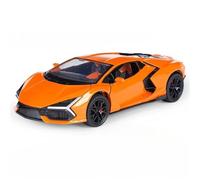 WHYMIRRJ Diecast 1/32 For Lamborghini Aventador Scale Alloy Car Models Miniature Replica Vehicle Model Collectible Display Decor(Orange)
