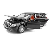 WHYMIRRJ Diecast 1:32 For Maybachs S600 Scale Alloy Car Models Realistic Luxury Metal Vehicle Model Collection Souvenirs Present(Black)
