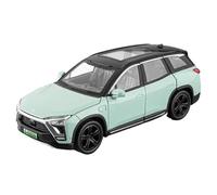 WHYMIRRJ Diecast 1:32 For NIO ES8 Scale Alloy Car Models Realistic Luxury Full Door Metal Vehicle Model Display Collection Present(Green)