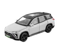 WHYMIRRJ Diecast 1:32 For NIO ES8 SUV Alloy Car Models Exquisite Scale Vehicle Model Display Decor Collection Souvenirs Present(White)