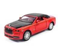 WHYMIRRJ Diecast 1:32 For Royce-Rolls Phantom Dawn Alloy Car Models Scale Vehicle Model Kits Simulation Collectible Display Decor(Dawn Red)