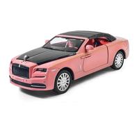 WHYMIRRJ Diecast 1:32 For Royce-Rolls Phantom Dawn Alloy Car Models Scale Vehicle Model Kits Simulation Collectible Display Decor(Dawn Red1)