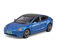 WHYMIRRJ Diecast 1:32 For Tesla Model 3 Scale Alloy Car Models Simulation Replica Vehicle Model Display Collection Present(Blue)