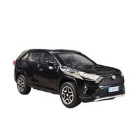 WHYMIRRJ Diecast 1:32 For Toyota RAV4 SUV Scale Alloy Car Models Realistic Luxury Metal Vehicle Model Collection Souvenirs Present(Black)