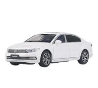 WHYMIRRJ Diecast 1:32 For VW PASSAT Alloy Car Models Simulation Exquisite Scale Vehicle Model Display Collection Souvenirs Present(White)