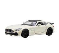 WHYMIRRJ Diecast 1:36 For Benz AMG GTR Scale Alloy Sports Car Model Simulation Exquisite Metal Vehicle Model Collectors Display Present(White)