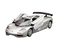 WHYMIRRJ Diecast 1:36 For McLaren F1 1933 Alloy Sports Car Model Scale Simulation Replica Vehicle Model Display Collection Present(Silver)