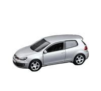 WHYMIRRJ Diecast 1:36 For Volkswagen Golf GTI Scale Alloy Car Models Simulation Pre-built Vehicle Model Display Collection Present(Silver)