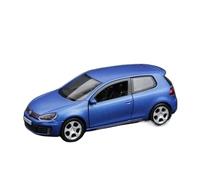 WHYMIRRJ Diecast 1:36 For Volkswagen Golf GTI Scale Alloy Car Models Simulation Pre-built Vehicle Model Display Collection Present(Blue)