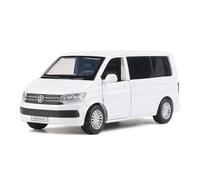 WHYMIRRJ Diecast 1/36 For VW Multivan T6 MPV Scale Alloy Car Models Luxury Miniature Exquisite Vehicle Model Display Collection Present(White)