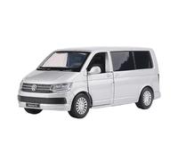 WHYMIRRJ Diecast 1/36 For VW Multivan T6 MPV Scale Alloy Car Models Luxury Miniature Exquisite Vehicle Model Display Collection Present(Silver)