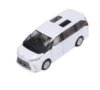 WHYMIRRJ Scale Model 1:64 For Lexus LM Scale Alloy Car Models Miniature Replica Vehicle Model Simulation Decoration Collection Pre-Built Vehicles Model(White Right)