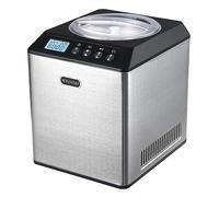 Whynter Ice Cream Maker Machine Automatic 2.1 Qt. Upright with Built-in Compressor, LCD Digital Display & Timer, No Pre-Freezing, ICM-201SB, Stainless Steel