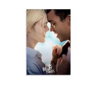 WHYUOH All The Bright Places Poster Movie Poster Canvas Wall Art Home Decor Painting Decorative Posters for Living Room Bedroom 20x30inch(50x75cm) Unframe-style