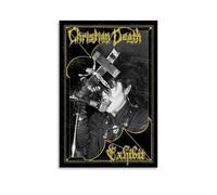 WHYUOH Christian Death Poster Canvas Wall Art Home Decor Painting Decorative Posters for Living Room Bedroom 12x18inch(30x45cm) Unframe-style