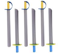 Whyzsjnclg 6 Pcs Foam Sword for Kids 21 In Long EVA Foam Knives Toy Sword 2 Styles Safe Soft Cosplay Foam Swords for Boys Girls, Randomly Colored Handle