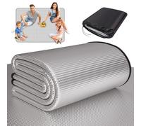 Whyzsjnclg Camping Sleeping Mat, Camping Mat 59x78'' Sleeping Insulating Aluminum Foil Tent Waterproof Picnic 0.16'' Thick Foam Picnic Blanket for Reflecting for Outdoor Use
