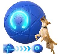 Whyzsjnclg Dog Balls, Moving Dog Ball, Automatic Bouncing & Vibrating Dog Balls, PC TPE Indestructible Dog Ball, 150mAh Rechargeable Wireless 2 Inch Interactive Dog Toys for Small-sized Dogs