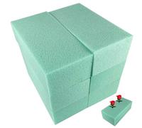 Whyzsjnclg Floral Foam Blocks 6Pcs Flower Foam Wet and Dry Florist Foam Brick 8.7x4.1x3'' Green Foam for Flower Arrangements DIY Crafts Green Floral Foam Blocks