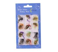 Whyzsjnclg Fly Fishing Lure Set Fly Fishing Lures Assortment Kit Artificial Insect Bait Single Hook Style 1 Fly Fishing Flies Kit