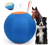Whyzsjnclg Herding Ball, Herding Ball for Dogs, 21.65 Inch Inflatable Large for Medium & Large Breeds, Compatible with Shepherd, Cattle Dogs, Horse Play, Horse