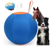 Whyzsjnclg Horse Ball, Herding Ball for Dogs, 21.65 Inch Inflatable Large Herding for Medium & Large Breeds, Compatible with Shepherd, Cattle Dogs, Horse Play