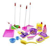 Whyzsjnclg Kids Broom, Kids Cleaning Toy Household Cleaning Tools, Tools Spray Broom Mop Dust Pan Pretend Toy for Children 3 4 5 6 Children Easter for Daily Use