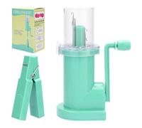 Whyzsjnclg Knitting Machine Portable Practical Home Manual Cord Knitting Machines with Crank for Socks, Jewellery, Bracelets, DIY for Home Daily Use