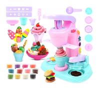 Whyzsjnclg Modeling Clay for Kids, Air Dry Clay Kit, 12 Colors DIY Modeling for Kids with Plastic Ice for 3+ Gifts