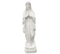 Whyzsjnclg Mother Mary Statue, Virgin Mary Statue Lifelike 11" Praying Mother Resin Standing, Symbol of Peace for Home for Baptisms and Religious Holiday Decor, Style 1