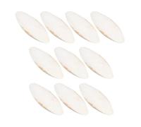 Whyzsjnclg Parakeets Cuttlebone, Bird Cuttlebone Chew Toy Parrot Cuttlefish Bones Natural Safety Chewing Cuddle Bone 10PCS for Indoor